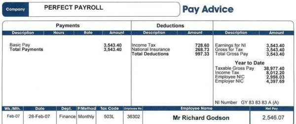 Salary slip Malaysia Template for Payroll Software Malaysia