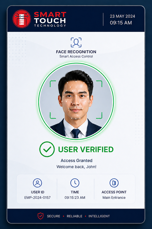 Contactless Face Recognition Entry for High-Security Offices ...